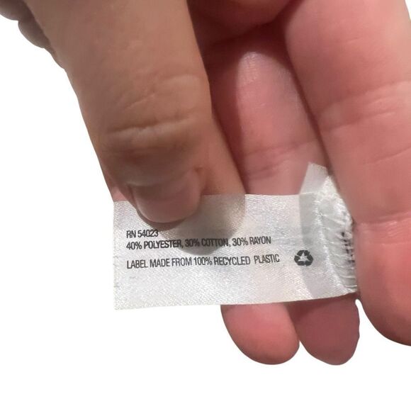 3 for‎ $30! Gap waffle off white waffle long sleeve tee - Picture 5 of 8